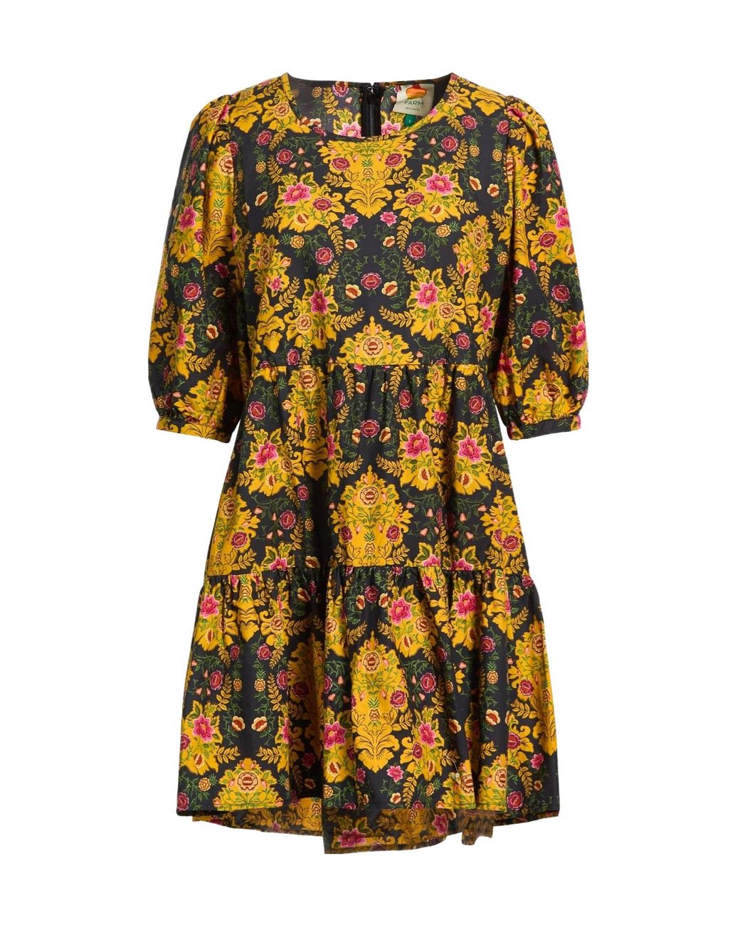Farm Rio Yellow Mini Dresses