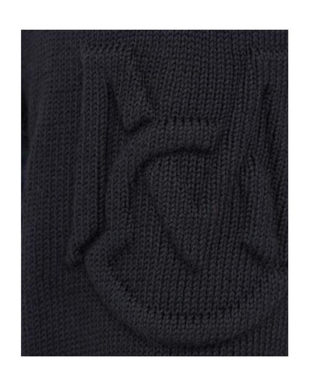 Moncler Blue Padded Zip-Up Cotton Blend Down Cardigan for men