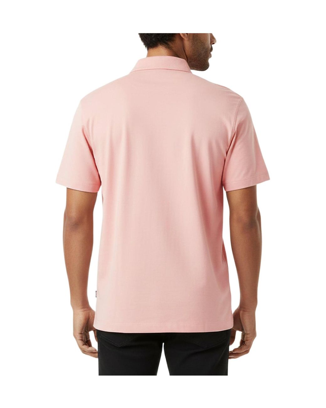 Boss Pink Classic Polo Shirt for men