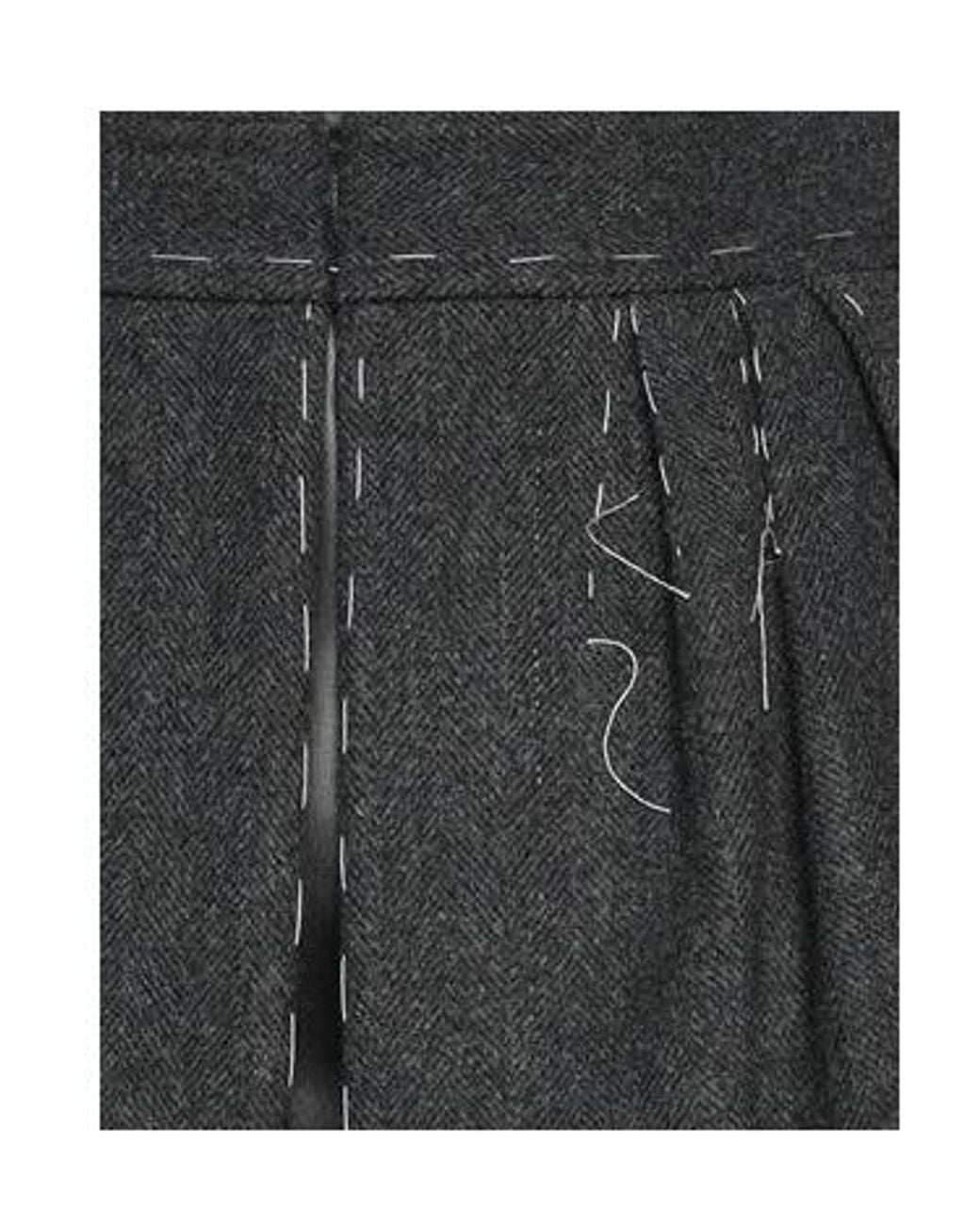 Maison Margiela Black Midi Skirts