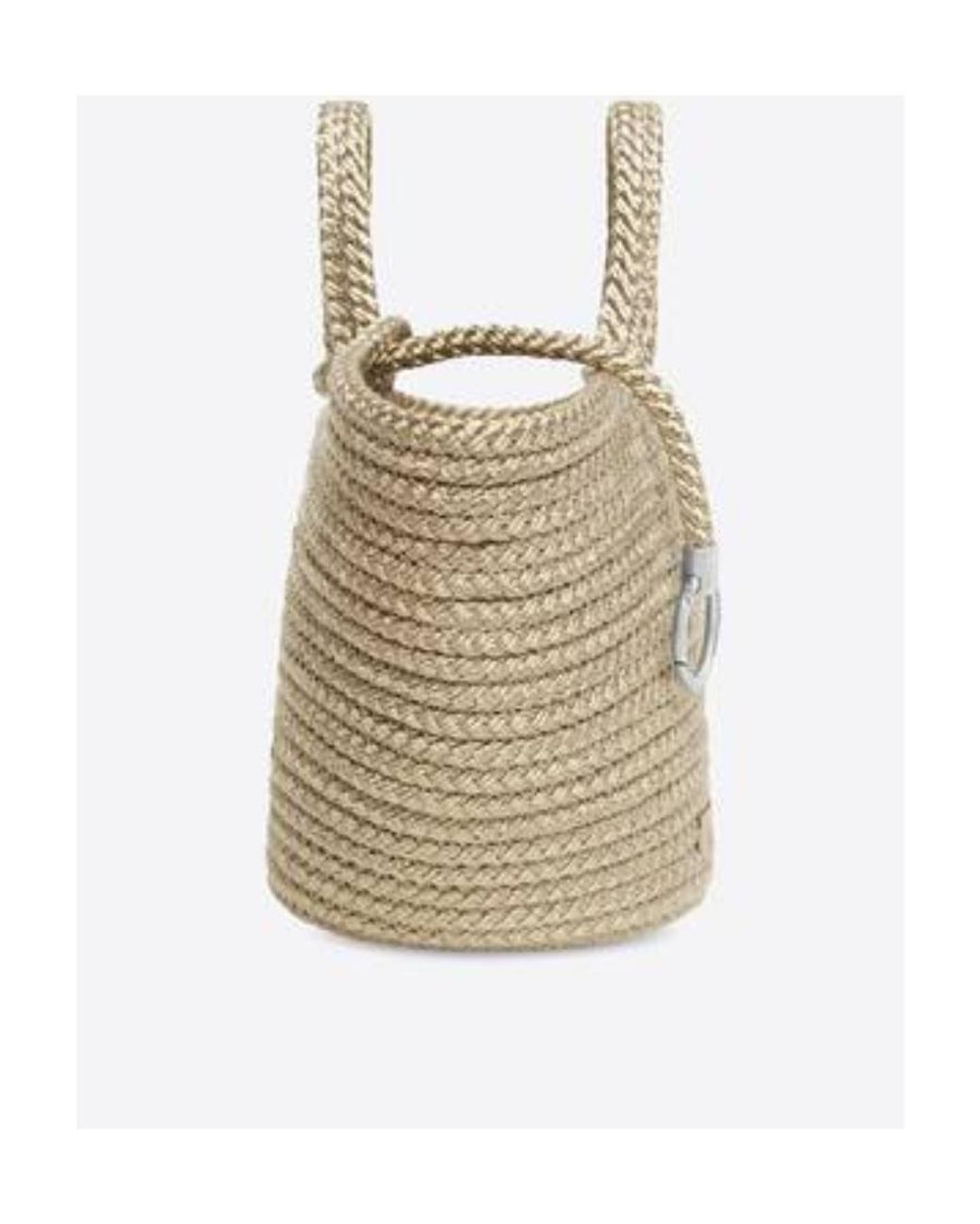 Balenciaga Metallic Borsa Ibiza Small Basket Con Tracolla Da Donna