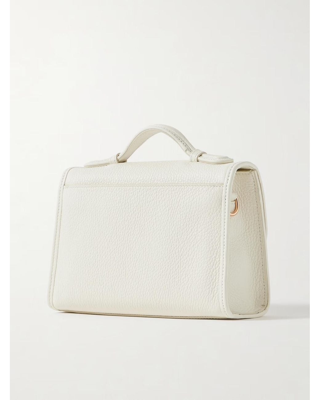 Gabriela Hearst Natural Flap Shoulder Bag