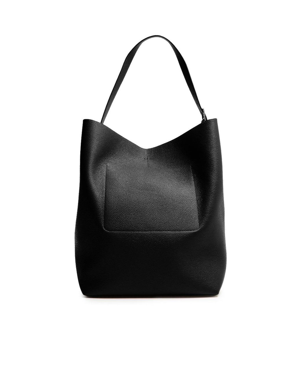 Totême Black Logo Handbag