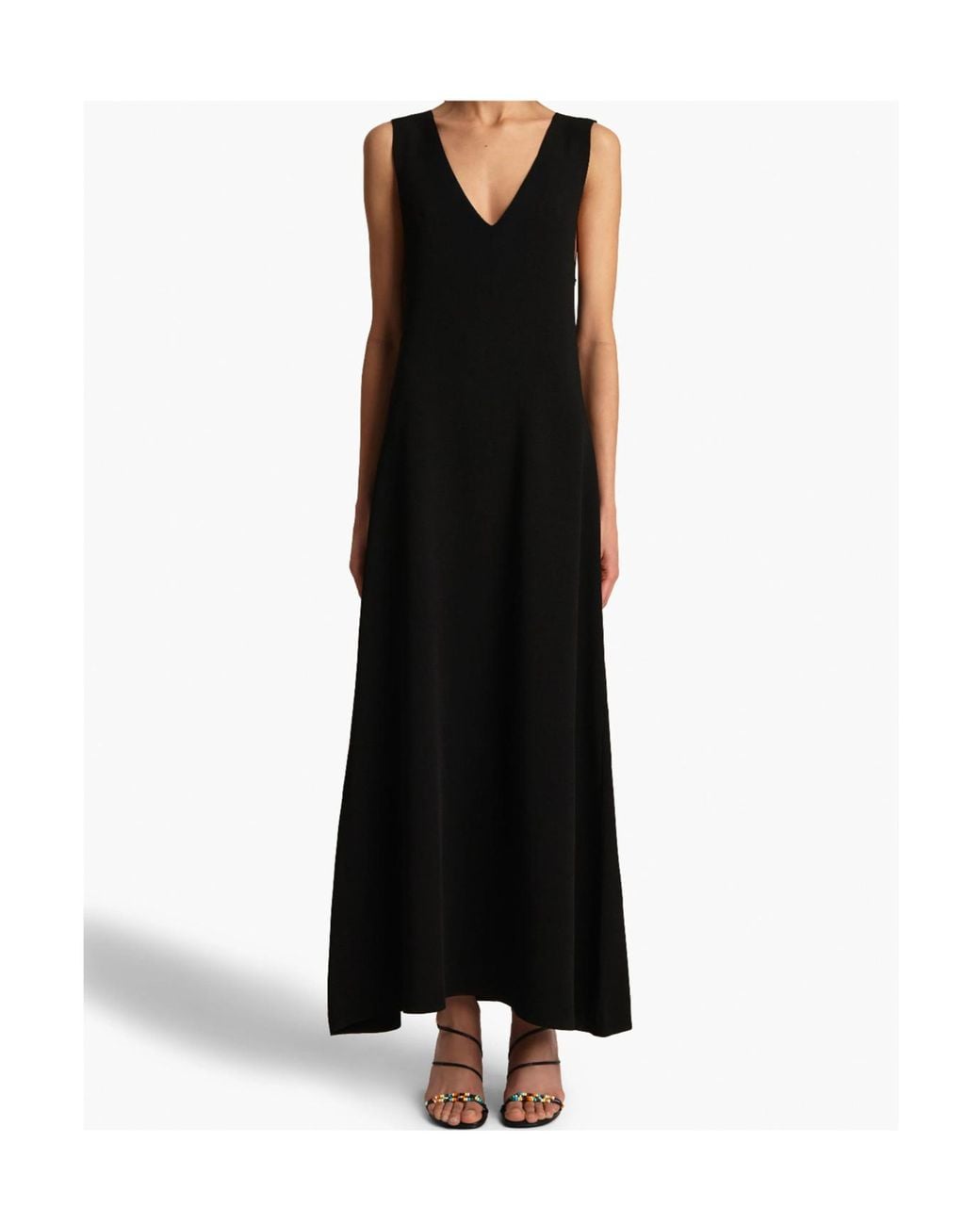 Khaite Black Keran Dress