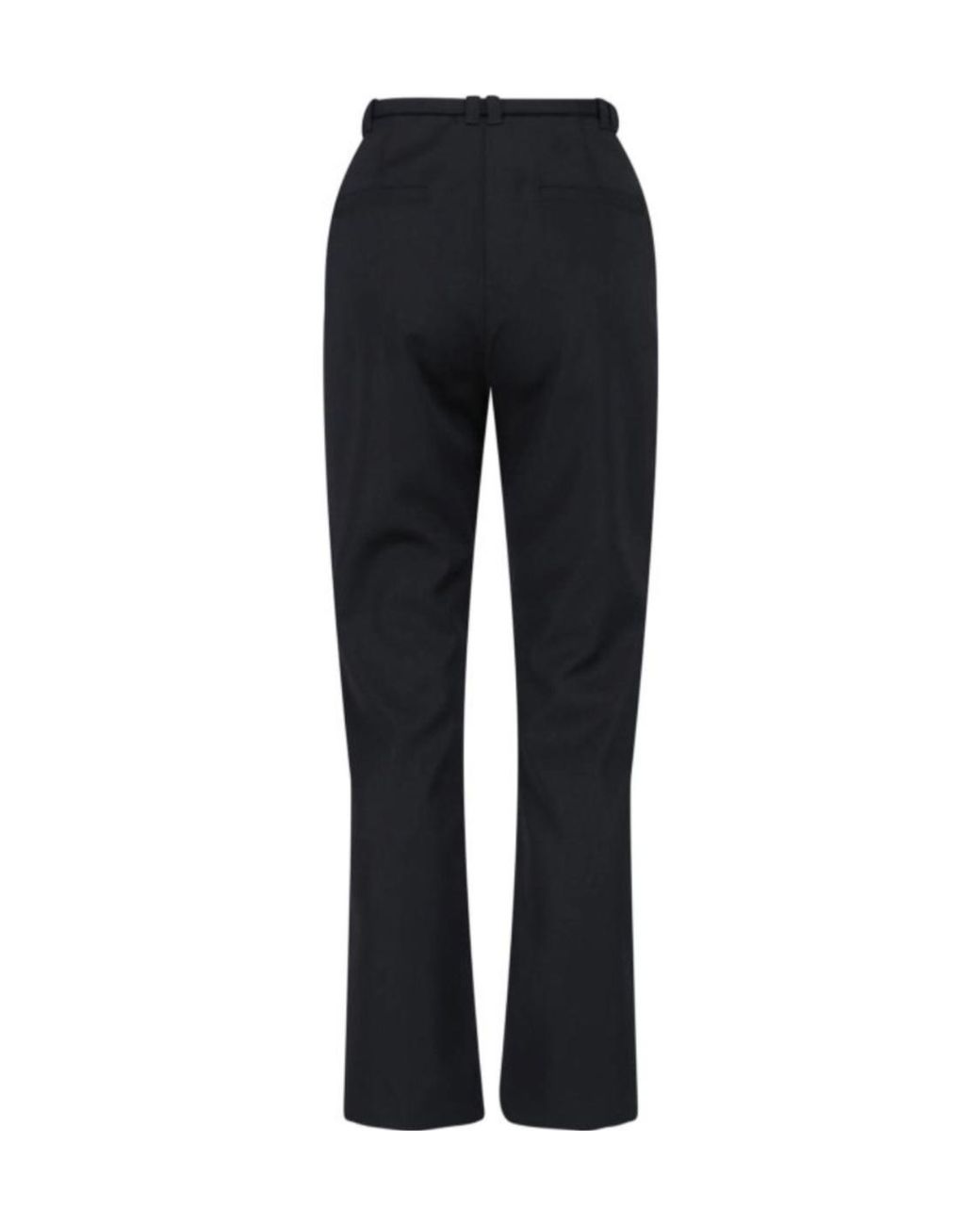 DIESEL Black Belted Straight-Leg Pants