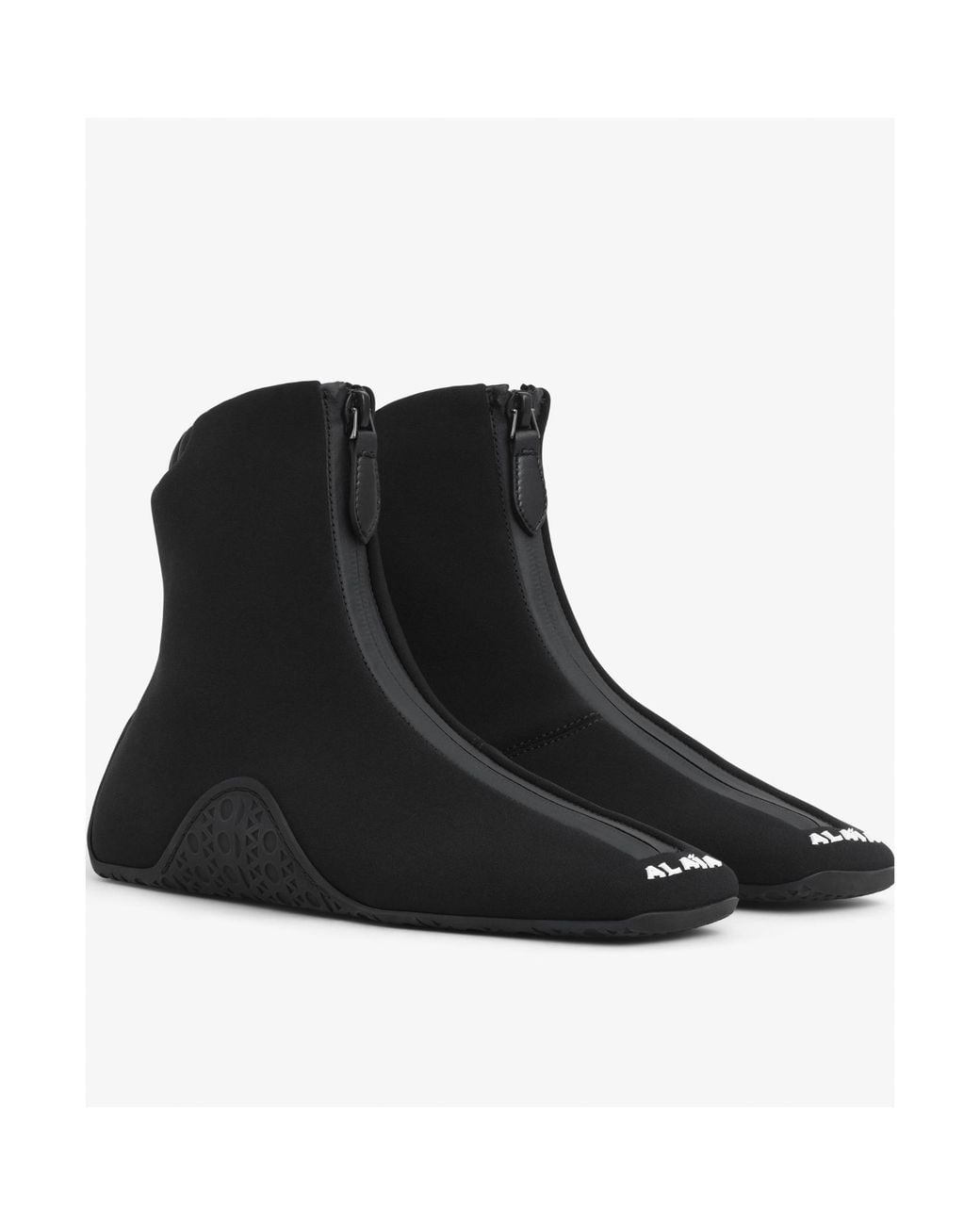 Alaïa Black Neoprene Sneakers