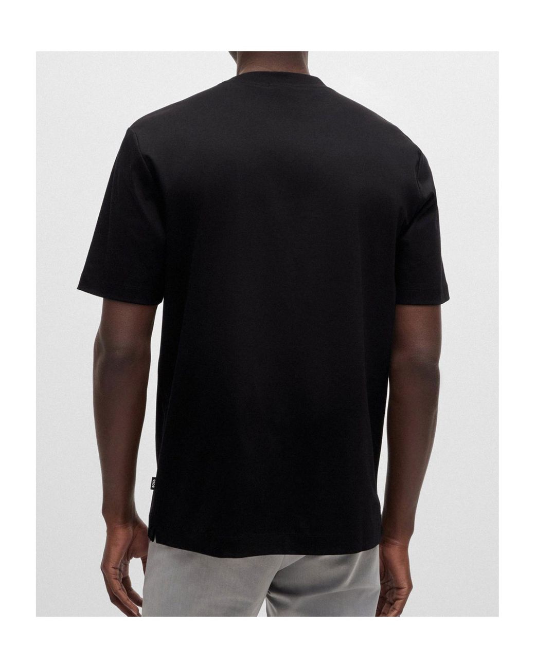 Boss Black Boss Double B-Monogram Crewneck T-Shirt for men