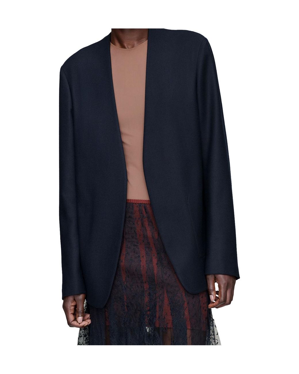 Maison Margiela Blue Minimal Jacket