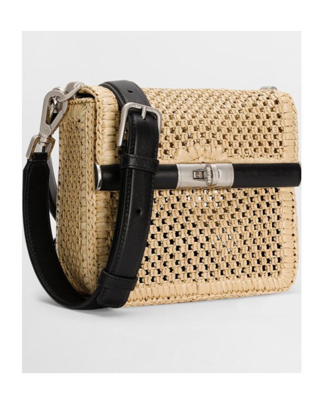 Dolce & Gabbana Natural Woven Marlene Shoulder Bag for men