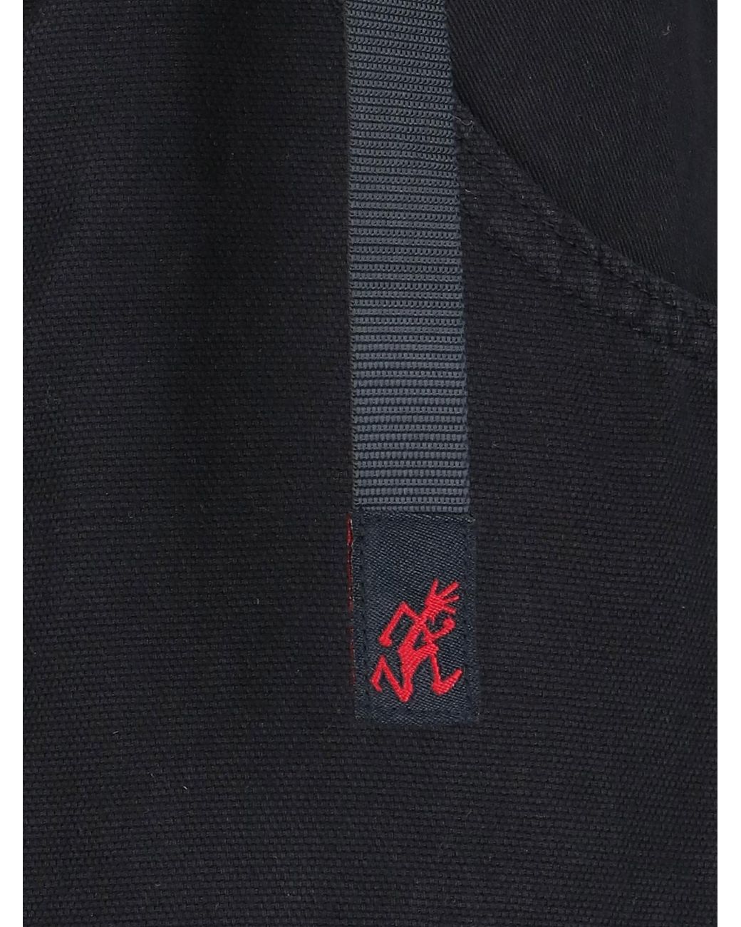 Gramicci Black Gadget Comfort-Fit Pants for men