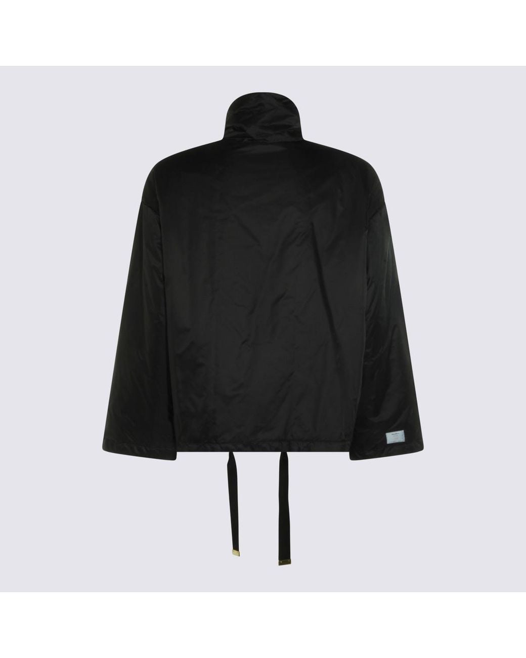 Max Mara Black The Cube Drawstring Puffer Jacket