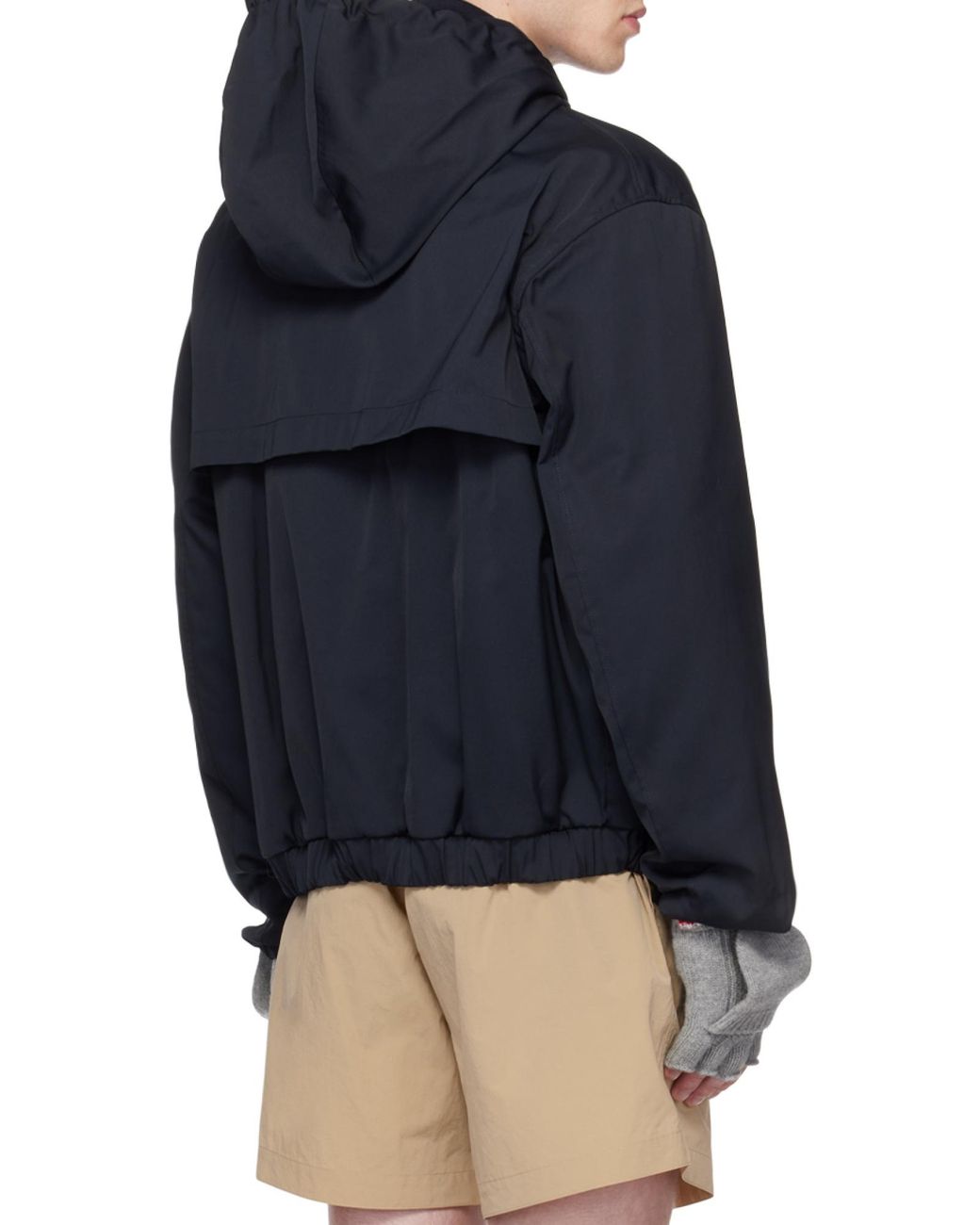 Thom Browne Blue Hooded Jacket for men