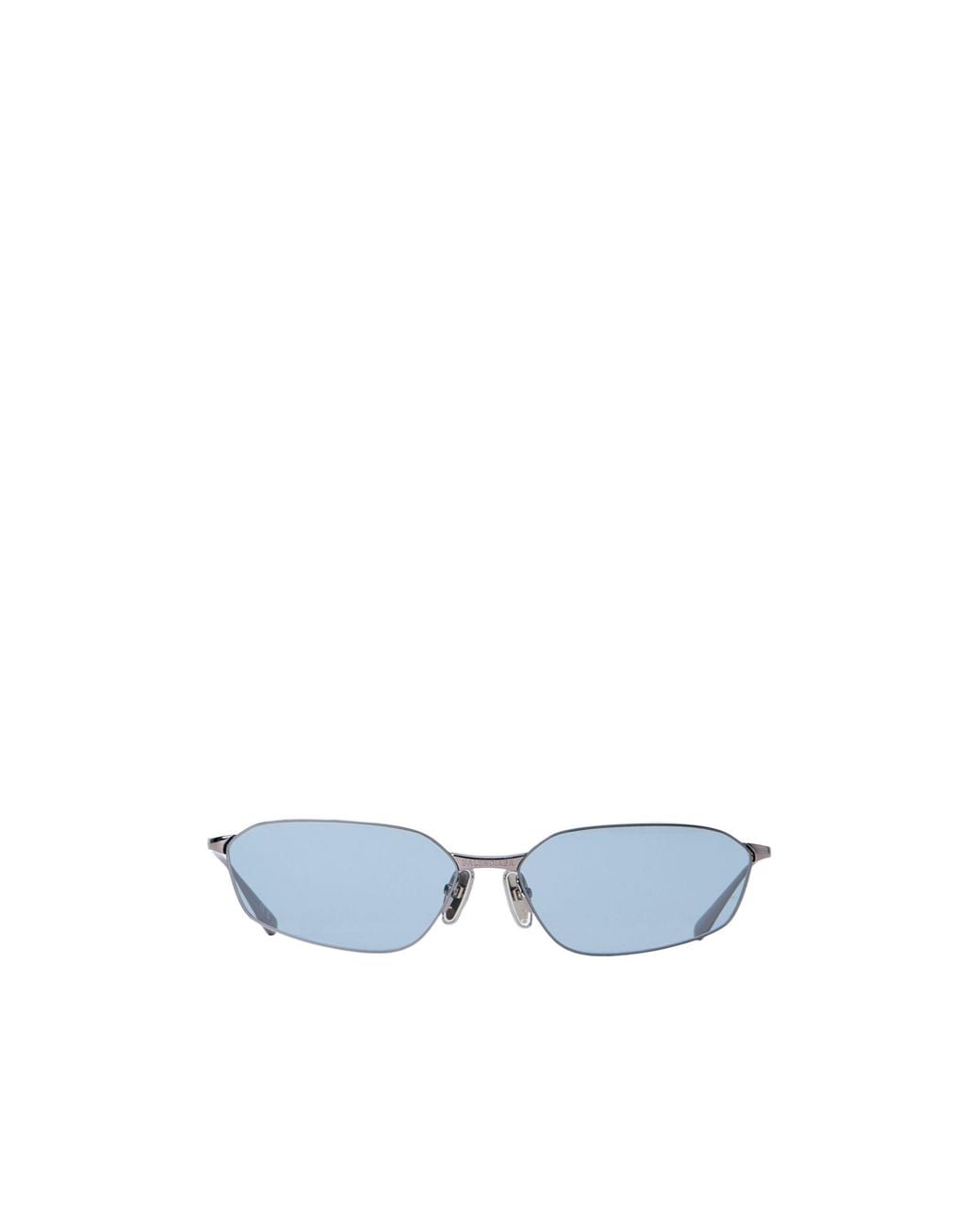Balenciaga Blue Eyewear Cat-Eye Sunglasses for men