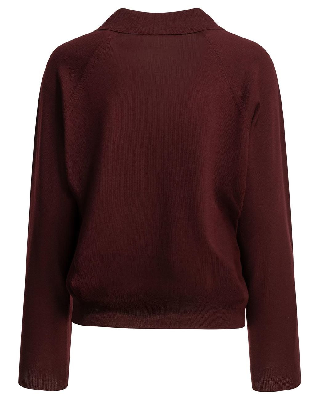 Miu Miu Purple Long-Sleeved Button-Up Cardigan