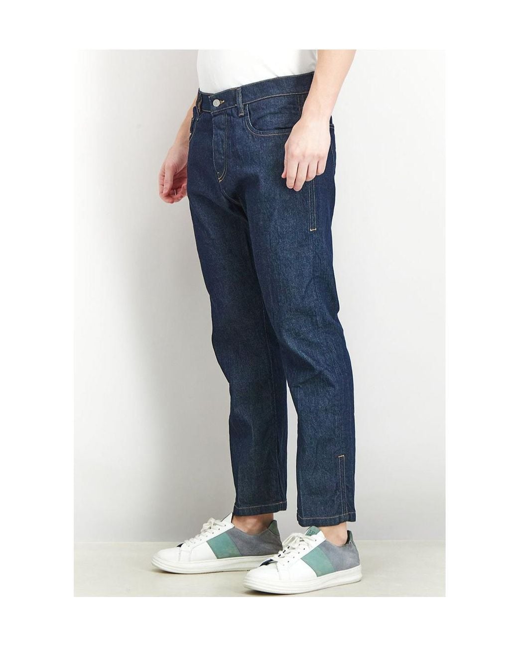 DIESEL Blue Regular-Fit Straight-Leg Jeans for men