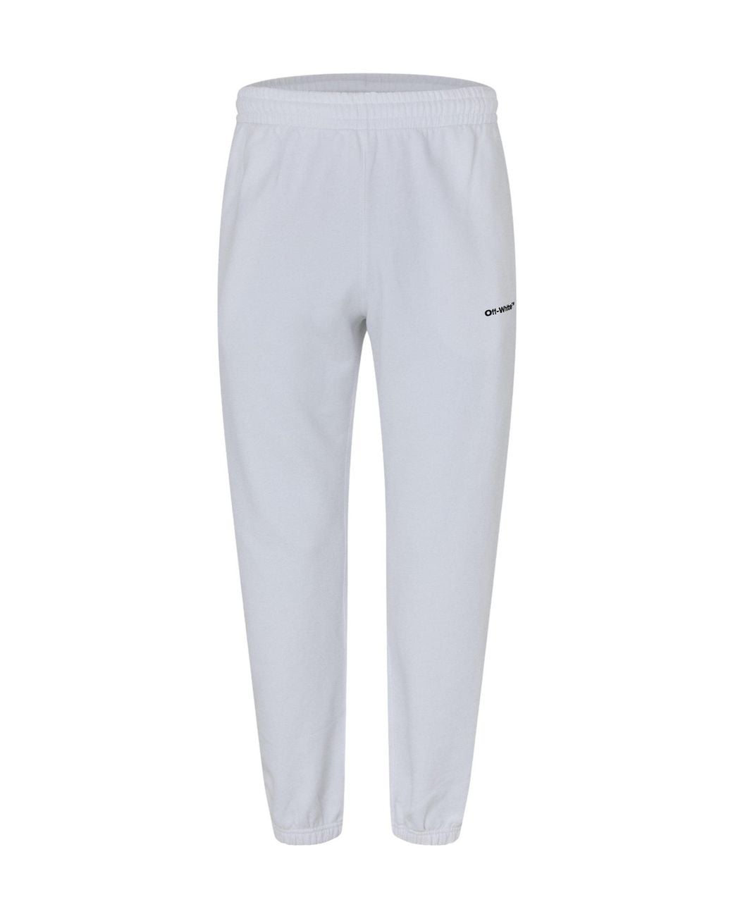 Off-White c/o Virgil Abloh Gray Casual Long Trousers for men