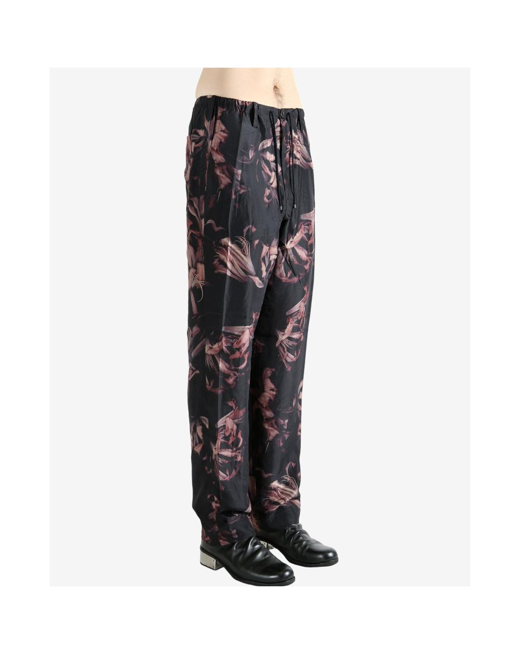 Dries Van Noten Multicolor Penny Elastic Waist Pants for men