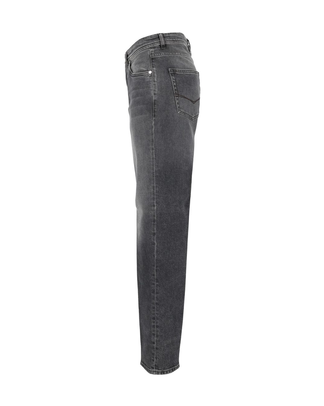 Peserico Gray Pocket Trousers for men