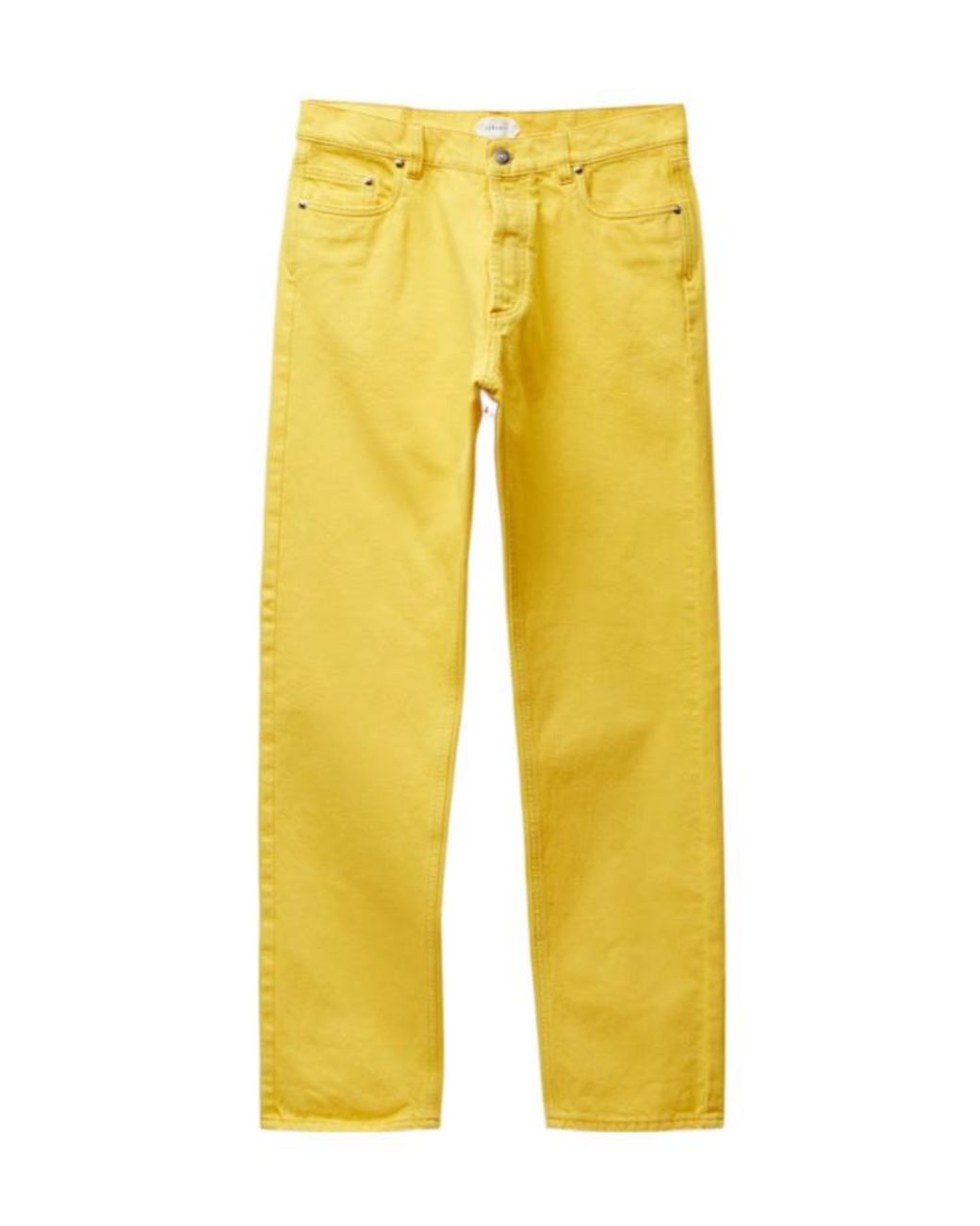 Versace Yellow Buttoned Jeans