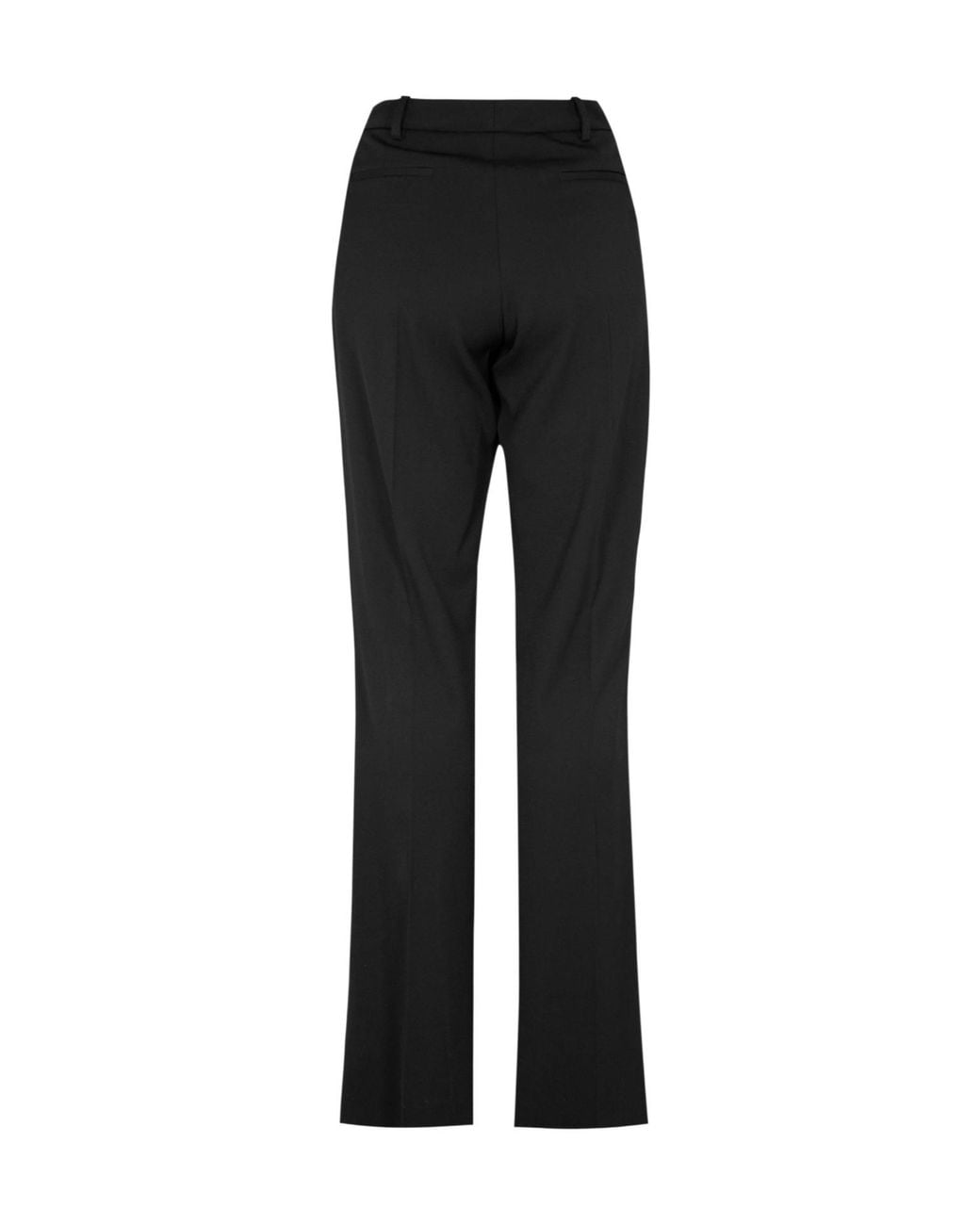 Balenciaga Black High-Waisted Slim-Fit Trousers
