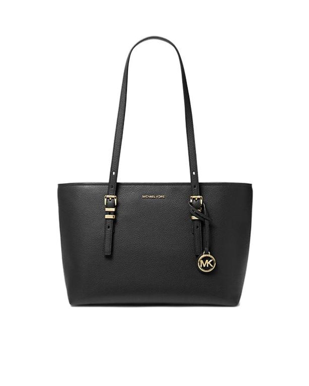 MICHAEL Michael Kors Black Quinn Medium Top Handle Bag