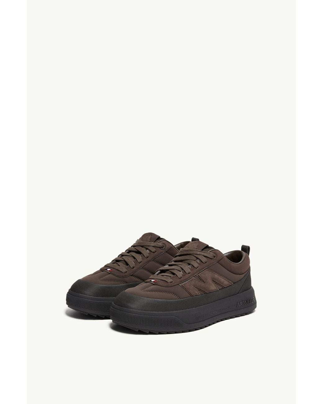 Moncler Brown Altive Low-Top Sneakers for men