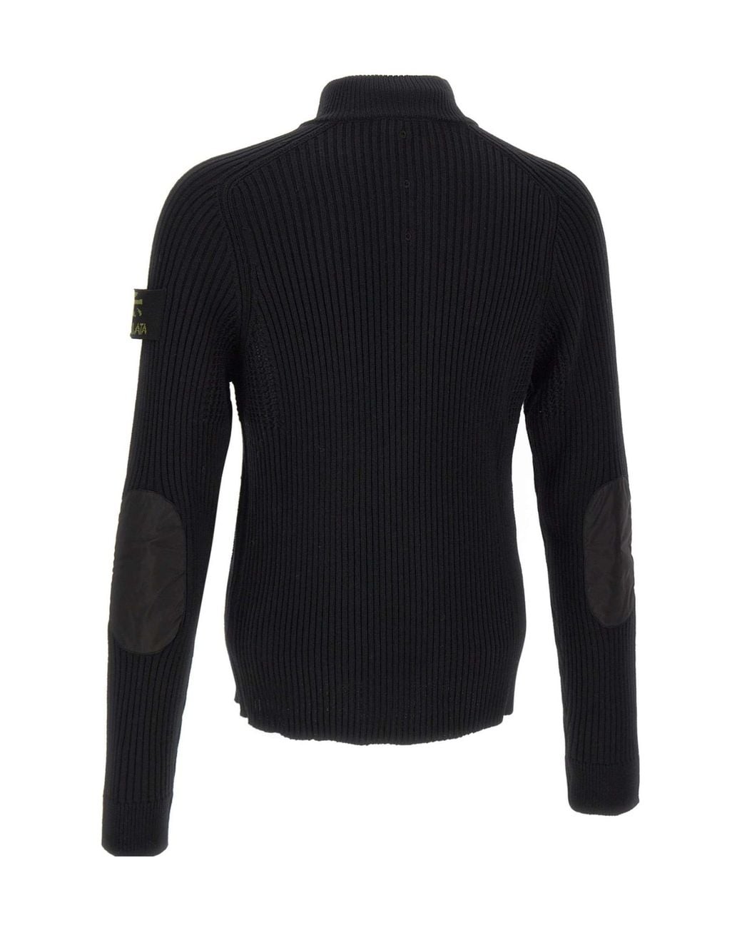 Premiata Blue Ribbed Zip-Up Cardigan for men