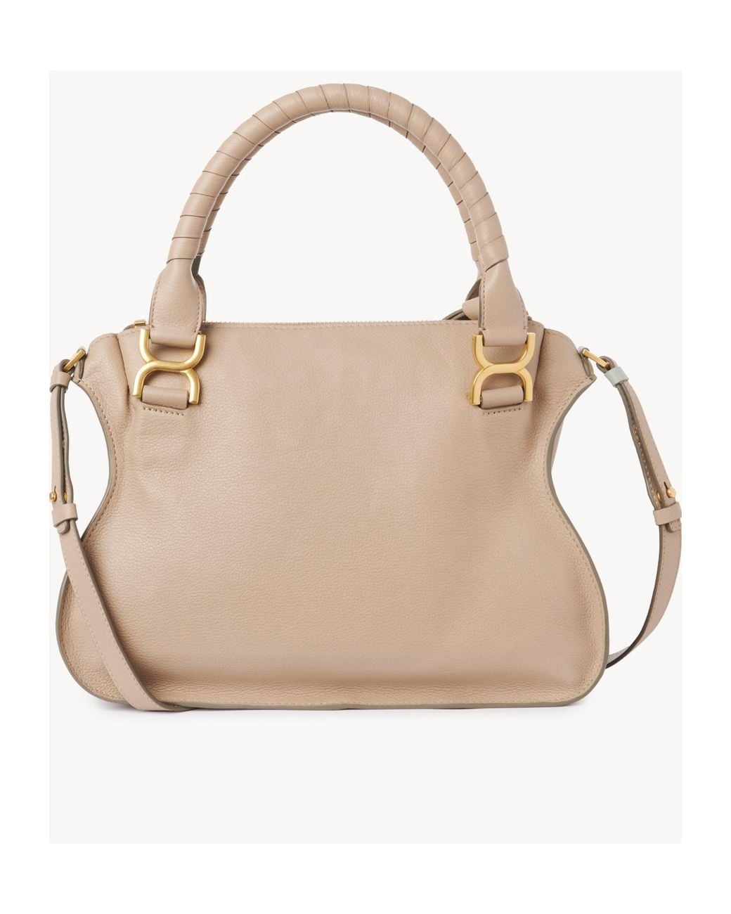 Chloé Natural Chloé Marcie Medium Tote Bag