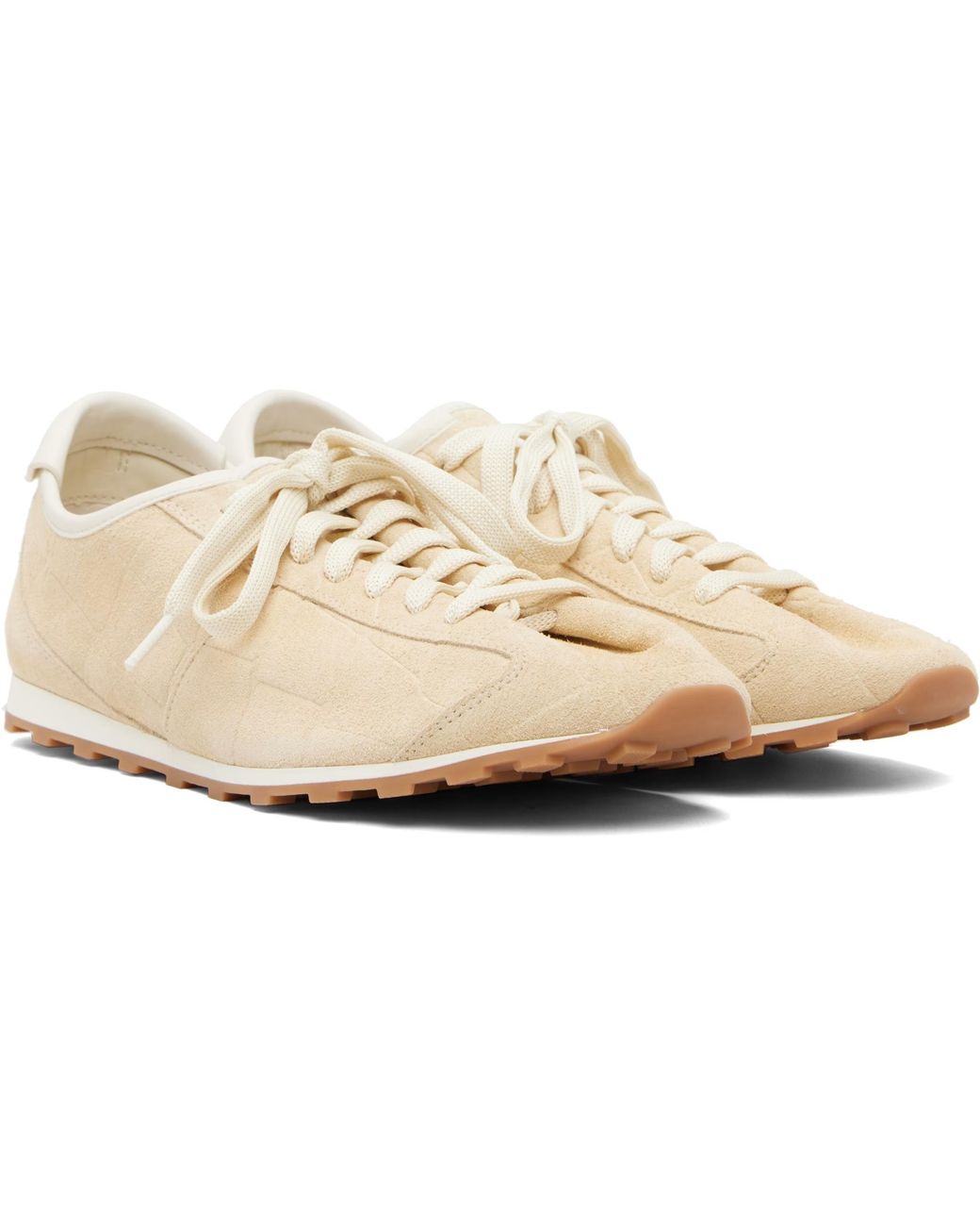 Jacquemus White 'The Tennis' Sneakers for men