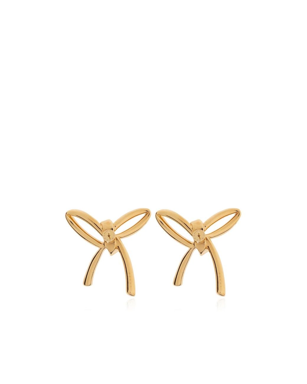 Marni Metallic Bow Stud Earrings