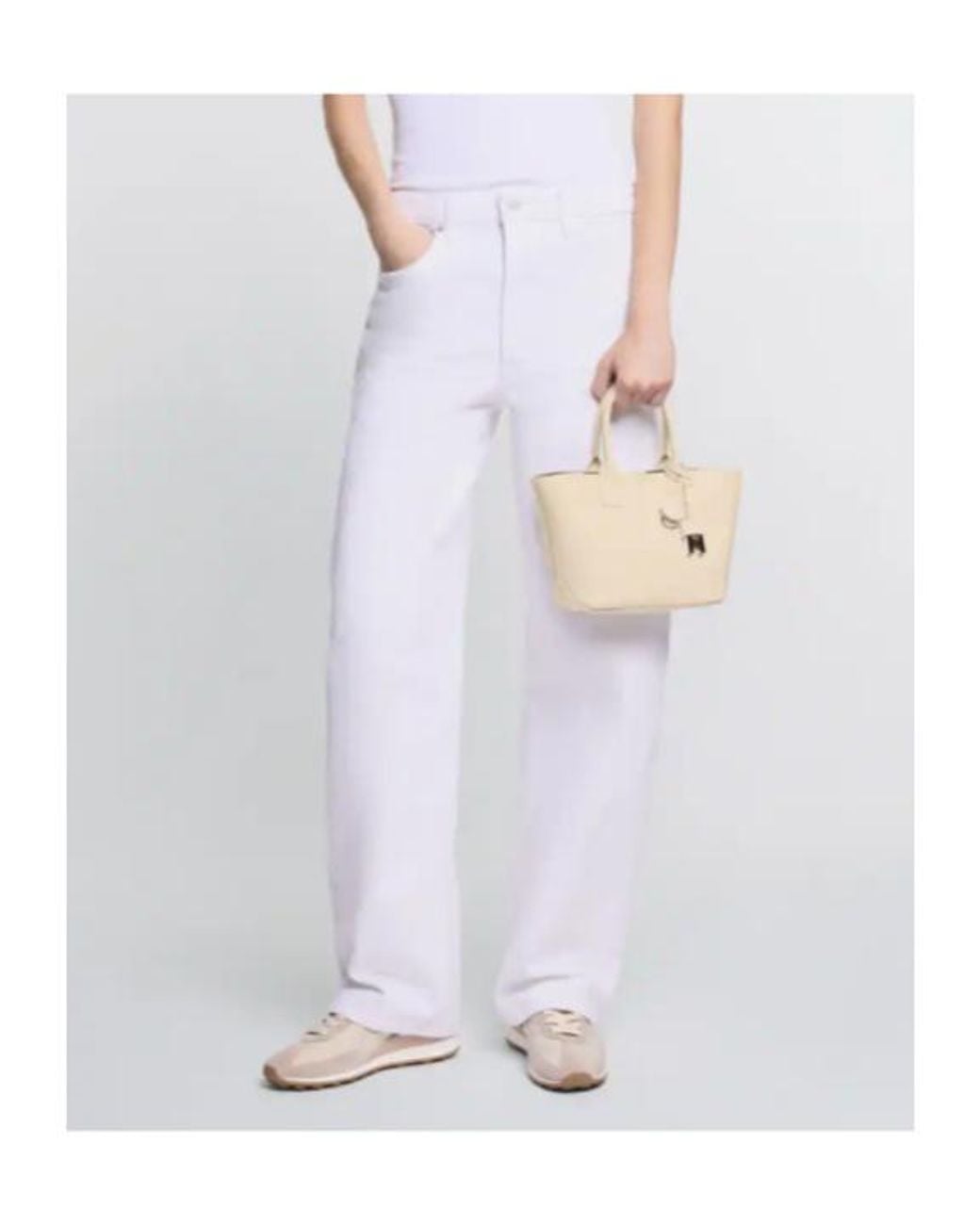 Hogan Natural Address Mini Shopping Bag