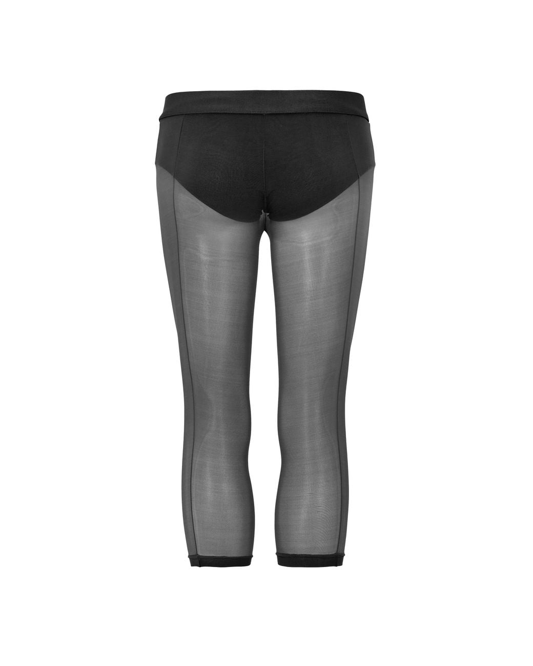Magda Butrym Gray Solid Color Leggings