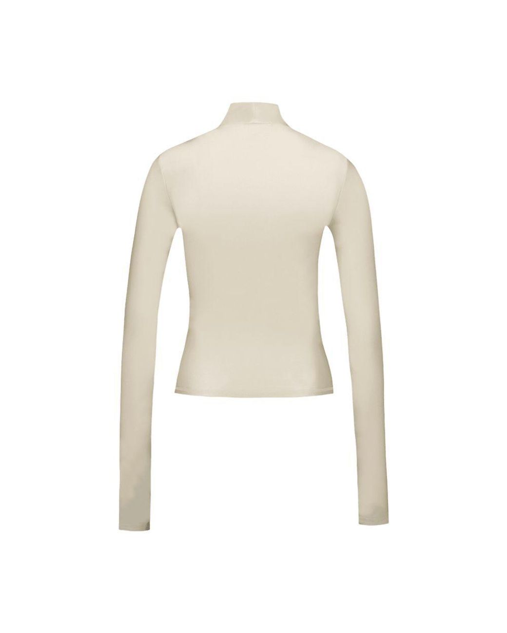 Coperni White High Neck T