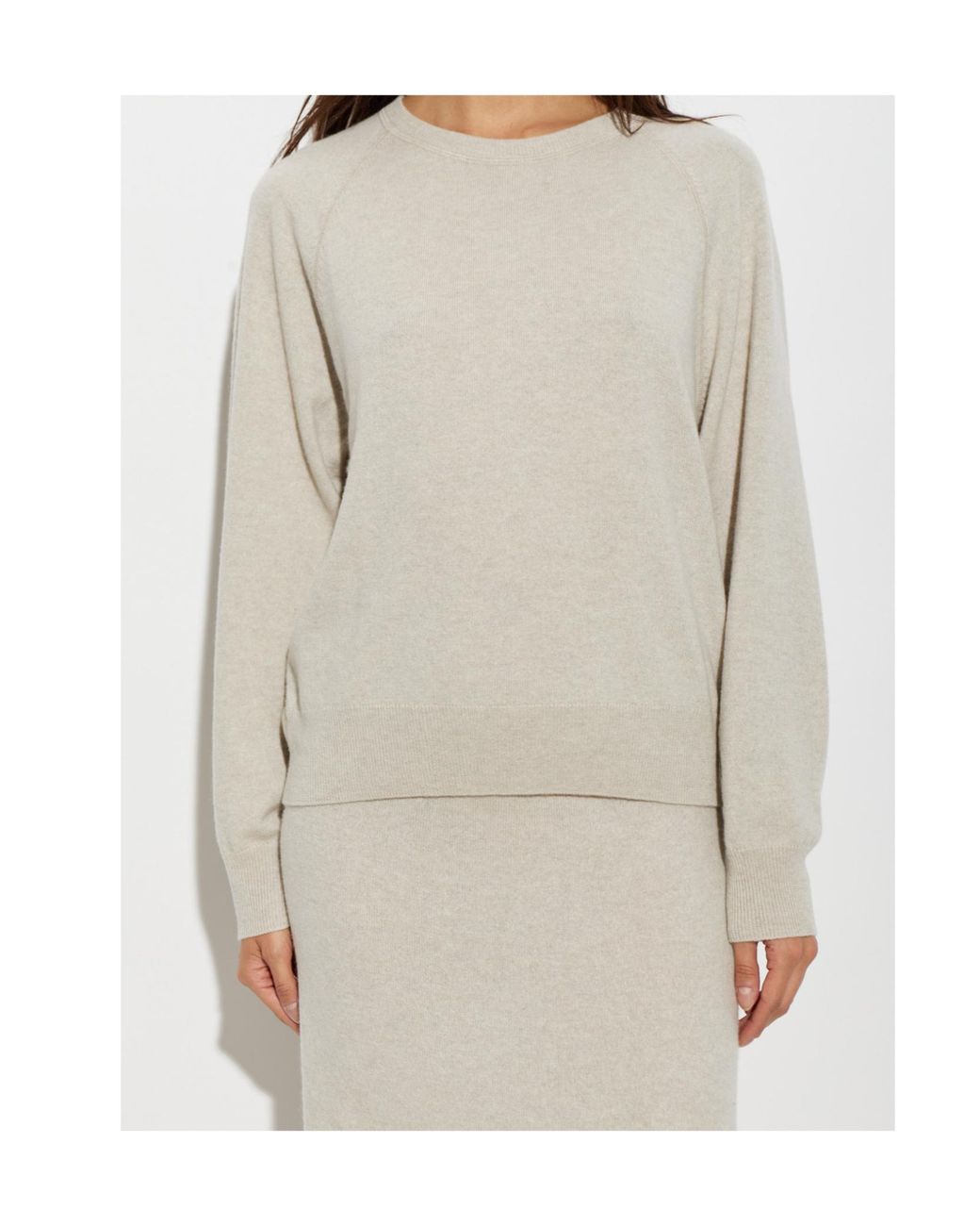 Lisa Yang White Cambie Open-Back Knitted Sweater