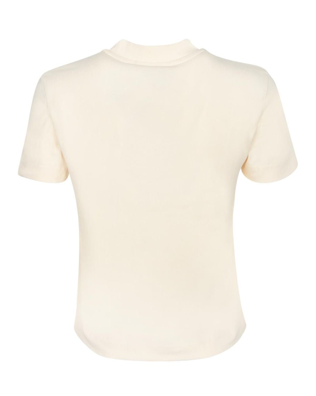 Jacquemus Natural The Gros Grain Crewneck T-Shirt