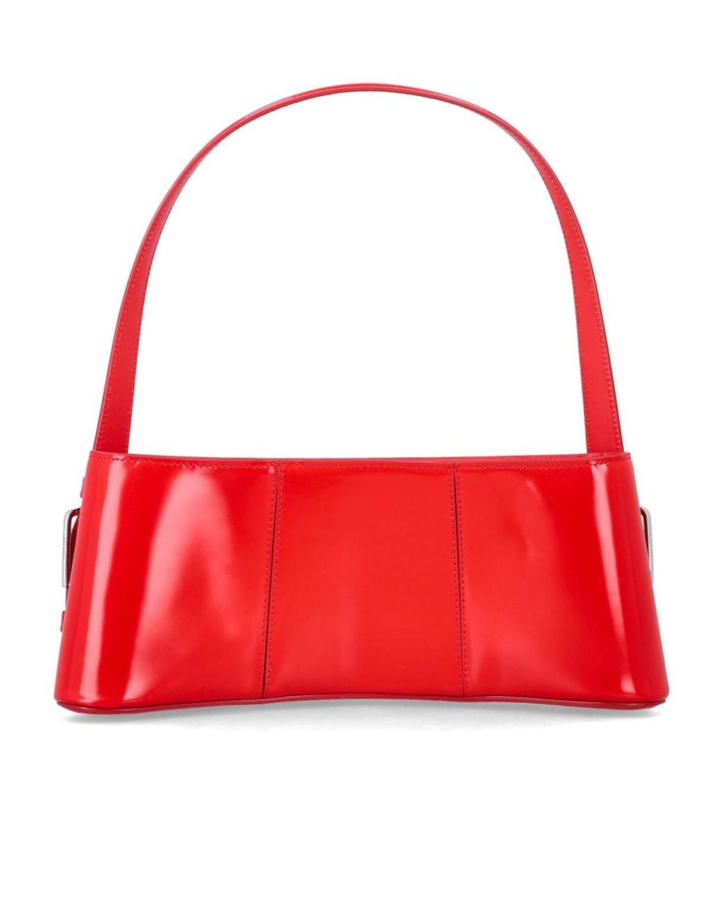 Coperni Red Ergonomic Buckle Shoulder Bag
