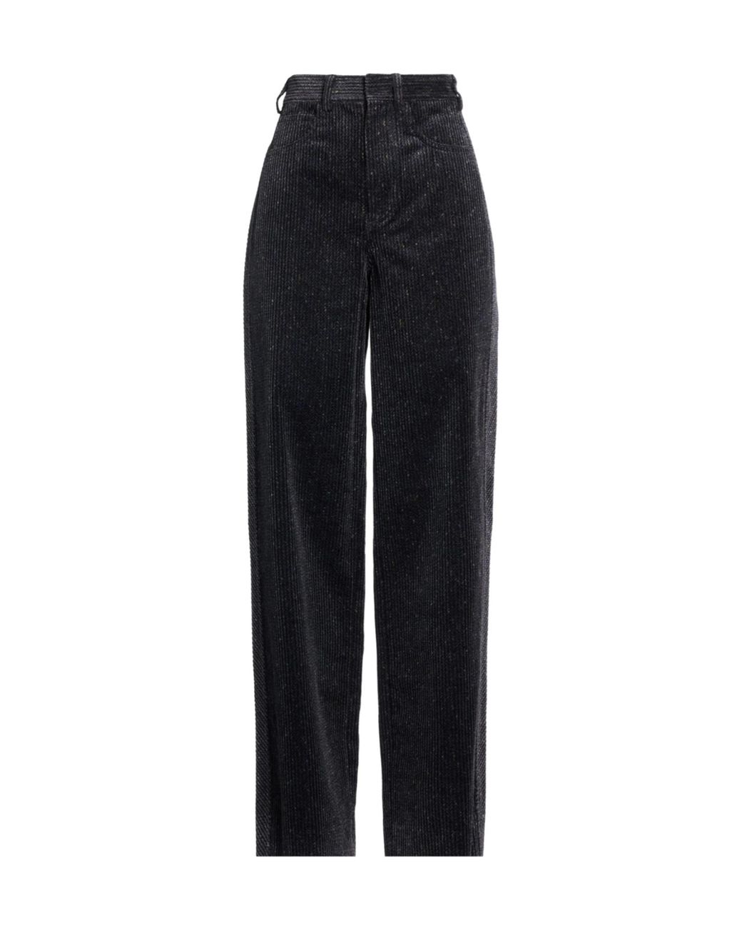 Tory Burch Blue Loose Corduroy Pants
