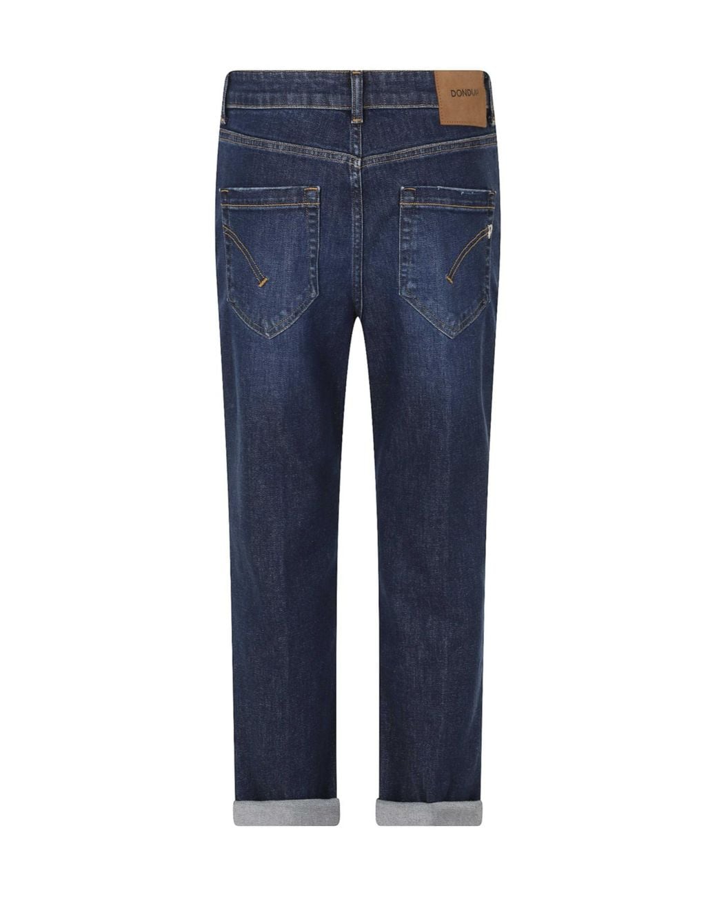 Dondup Blue Koons Loose Fit Button-Front Jeans