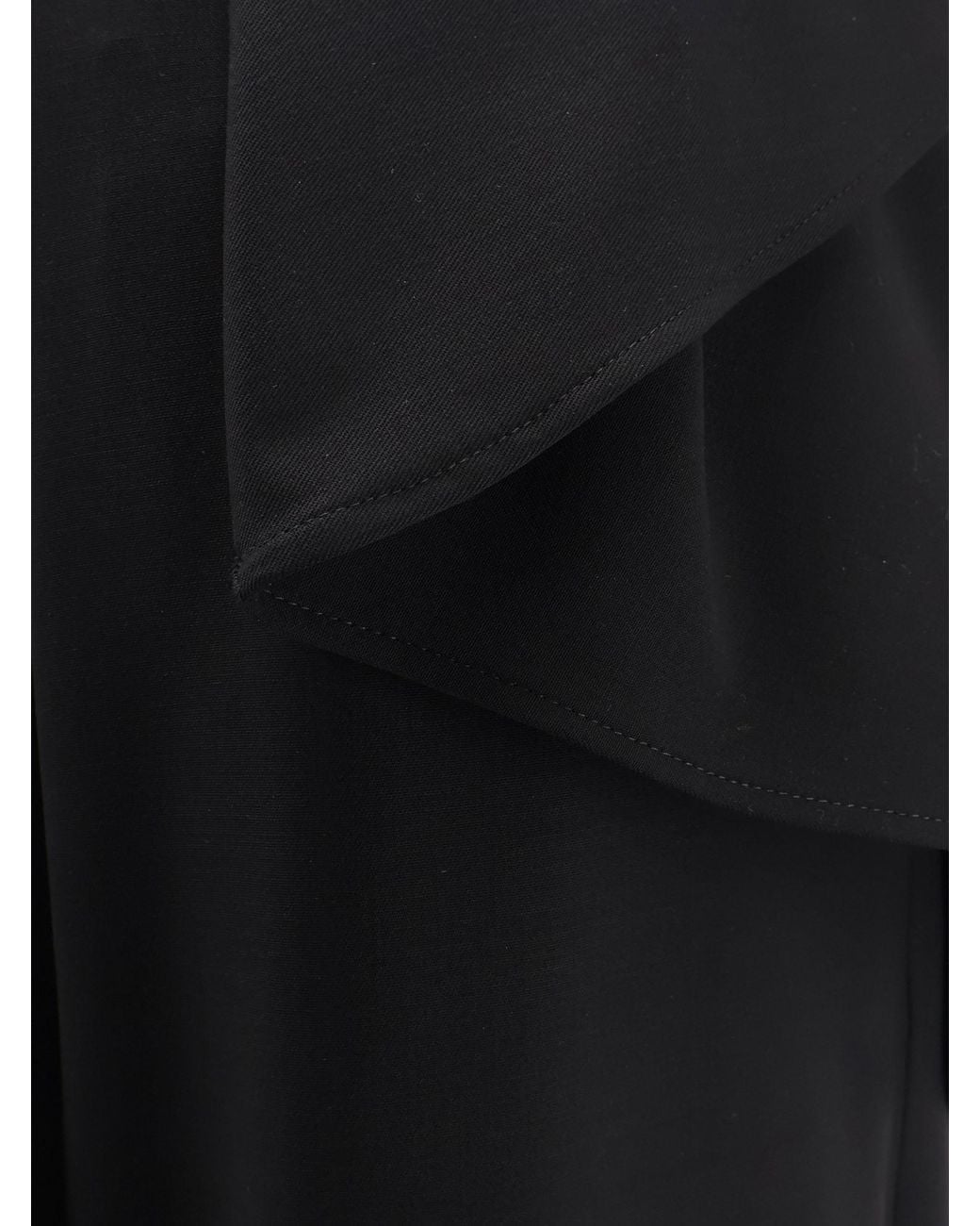 Dior Black Draped Regular-Fit Pants