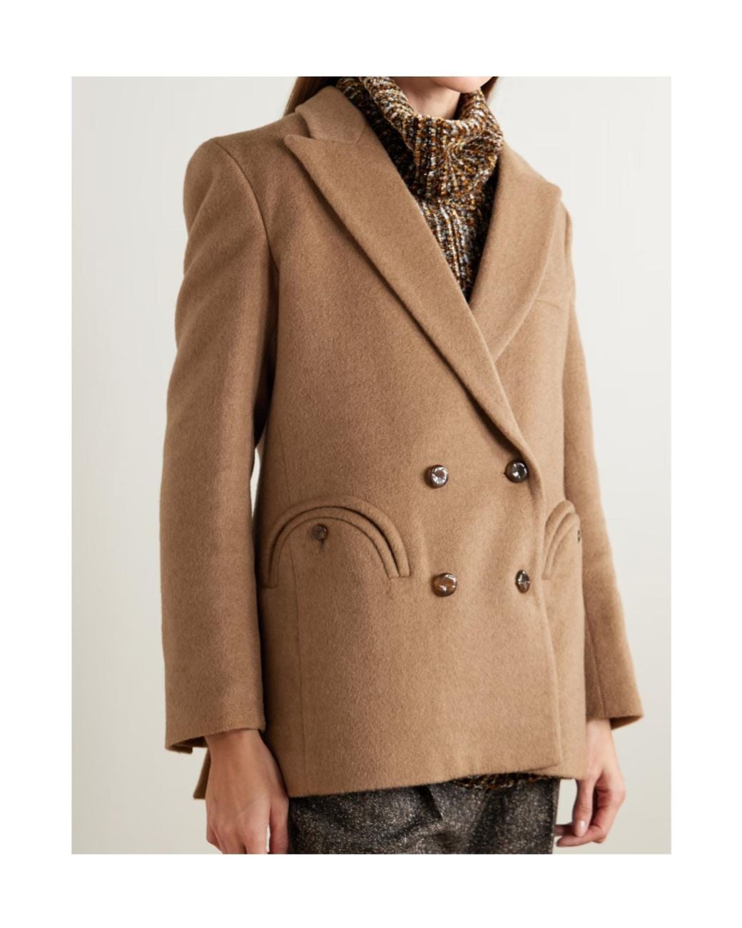 Blazé Milano Brown Long-Sleeved Suit Jacket