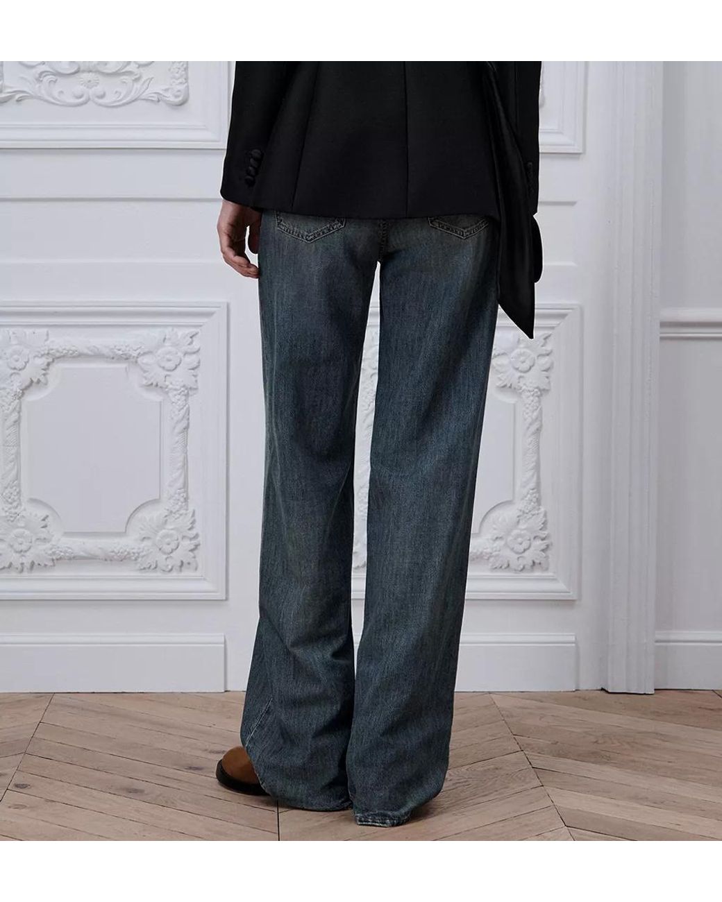 Dior Gray Flared Jeans