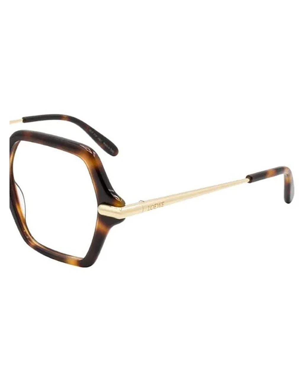 Loewe White Square Frame Glasses