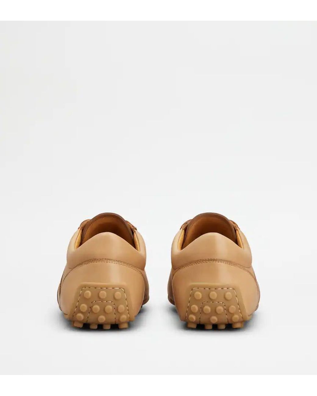 Tod's Natural Lace-Up Sneakers for men