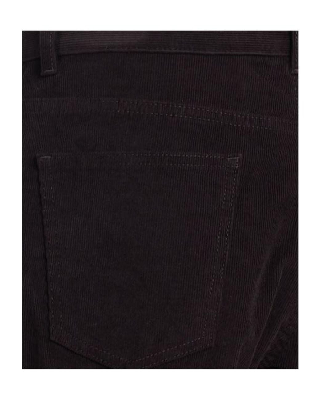 The Row Black Stretch Corduroy Pants for men