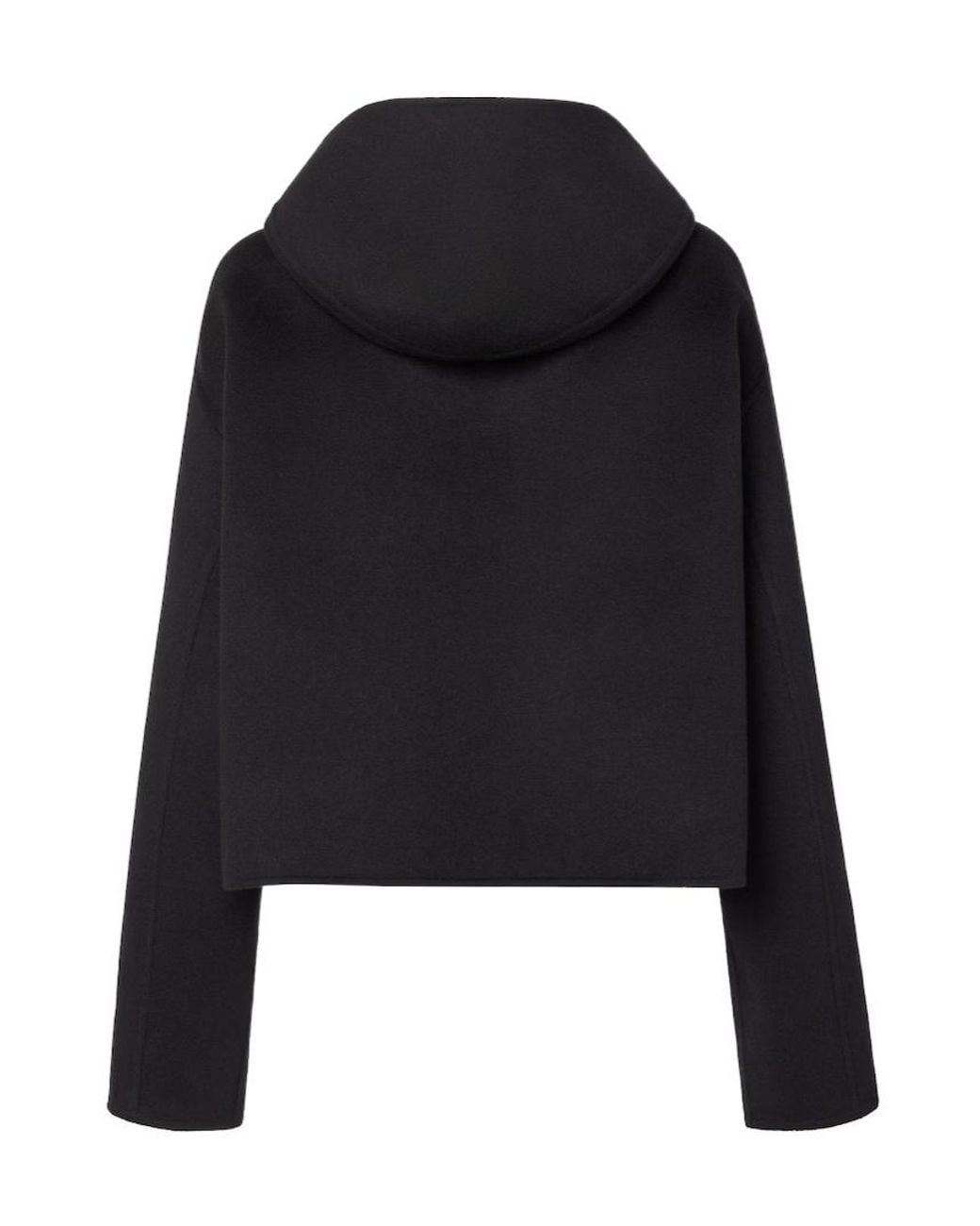 Fendi Black Hooded Zip-Up Jacket