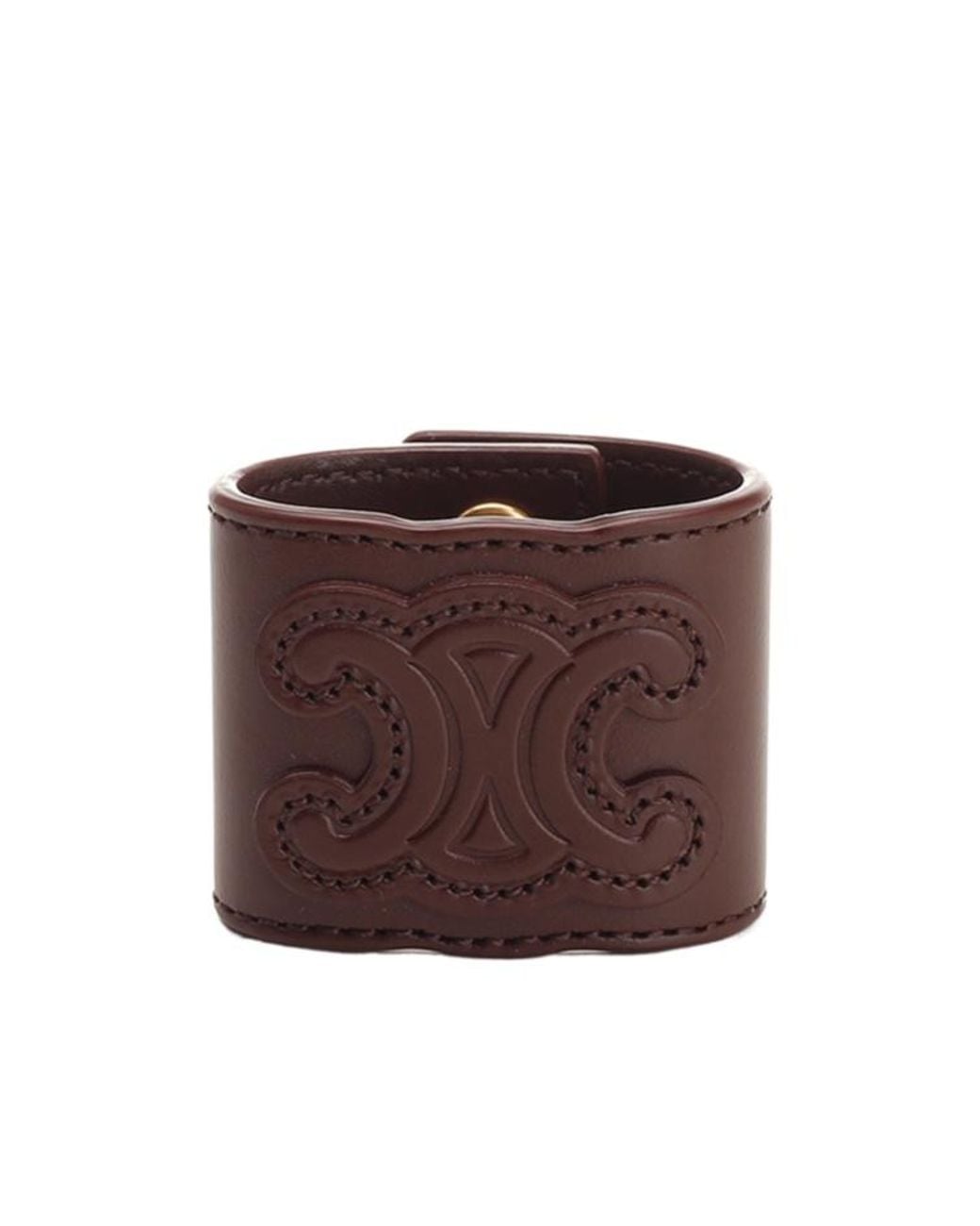 Céline Brown Triomphe Hair Cuff