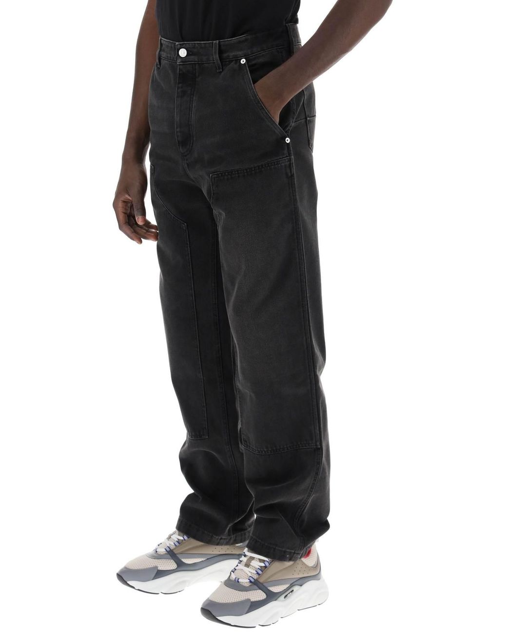 Dior Gray Carpenter Jeans for men