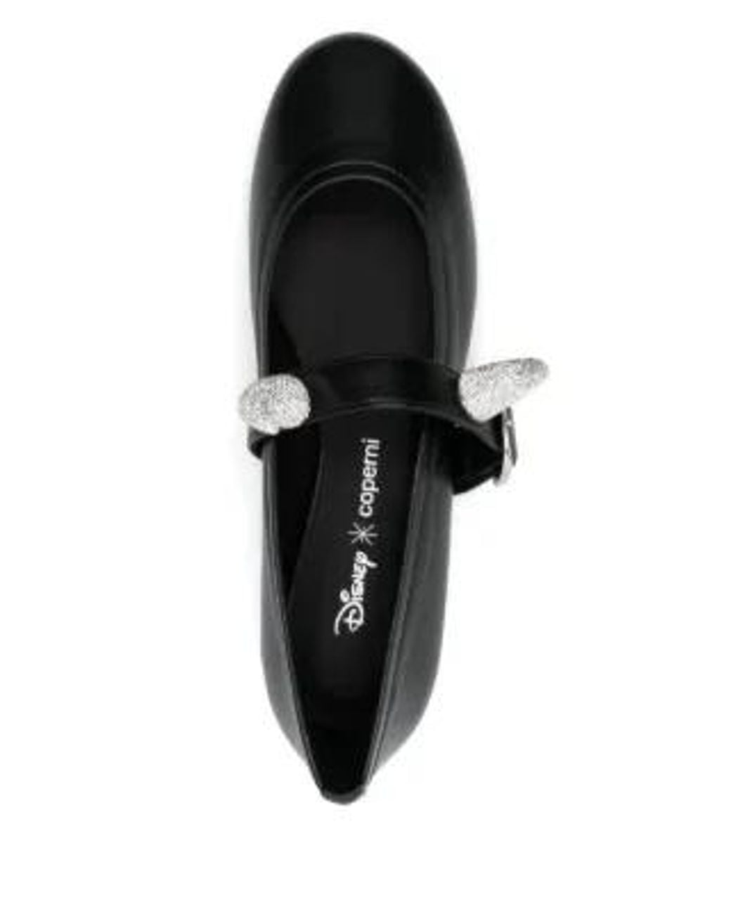 Coperni Black Solid Color Flat Shoes