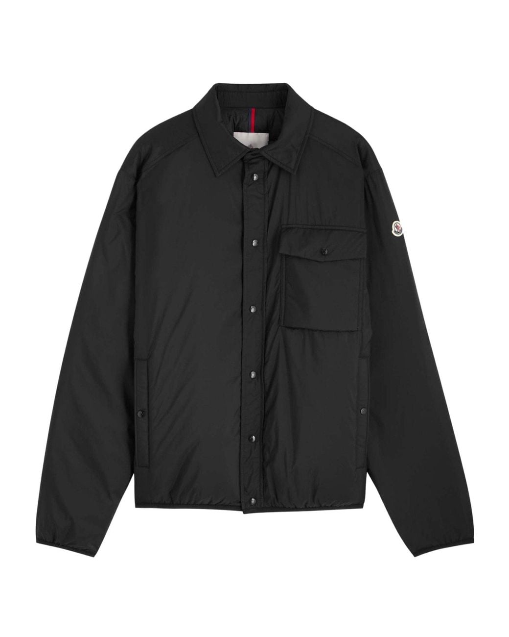 Moncler Black Light And Warm Coat for men