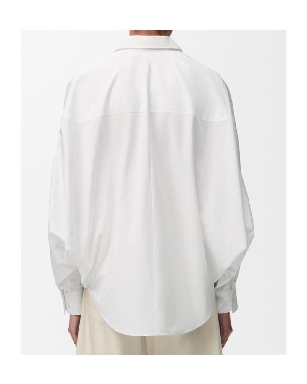 Loewe White Long Sleeve Buttoned Shirt